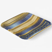 青金ゴールドクリスマスファラパターン#27 ID1009 ペーパープレート (傾斜あり)