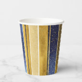 青金ゴールドクリスマスファラパターン#27 ID1009 紙コップ (裏面)