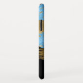 青金ゴールドグリッタースクリプモノグラムのト Case-Mate iPhoneケース (裏面/右)