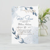 青金ゴールドモダンフローラエレガントブライダルシャワー (スタンド正面)