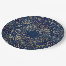 青金ゴールドヴィンテージ華美金ゴールド ペーパープレート