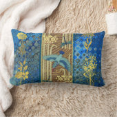 青金ゴールド 華美 ランバークッション (ブランケット)