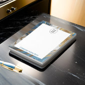 青金白大理石笔记本 ノートパッド