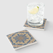 青金裝飾石杯墊 ストーンコースター (横)