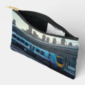 青銀列車 アクセサリーポーチ (見開き)