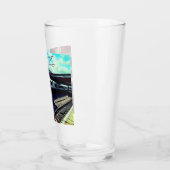 青銀列車 タンブラーグラス (左)