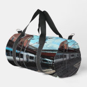 青銀列車 ダッフルバッグ (右コーナー)