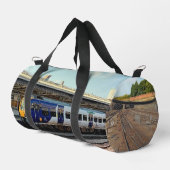 青銀列車 ダッフルバッグ (右コーナー)