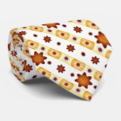 青銅と黄色のスピード違反星 ネクタイ (ロール)