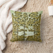 青銅の木々 クッション (ブランケット)