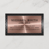 青銅ステンエレガントモダン縁ど#2 名刺 (裏面)