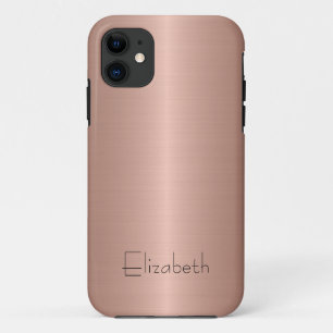 青銅ステンレス鋼金属 iPhone 11 ケース