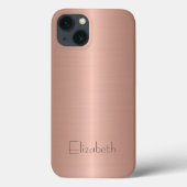 青銅ステンレス鋼 Case-Mate iPhoneケース (裏面)