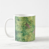 青銅トンボ自然動揺してイ コーヒーマグカップ (左)