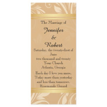 青銅モダンフローラ結婚式 プログラム