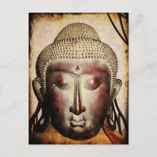 青銅仏 ポストカード (正面)