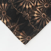 青銅器時代マンダラ フリースブランケット (角)