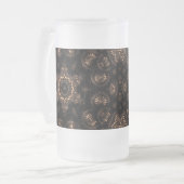 青銅器時代マンダラ フロストグラスビールジョッキ (正面左)