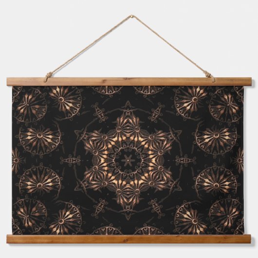 青銅器時代マンダラ 吊り下げ型タペストリー (正面)