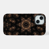 青銅器時代マンダラ iPhone 15ケース (裏面横)