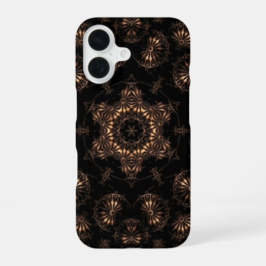青銅器時代マンダラ iPhone 16ケース (裏面)