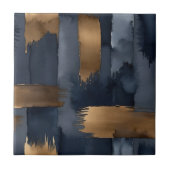 青銅抽象芸術 タイル (正面)