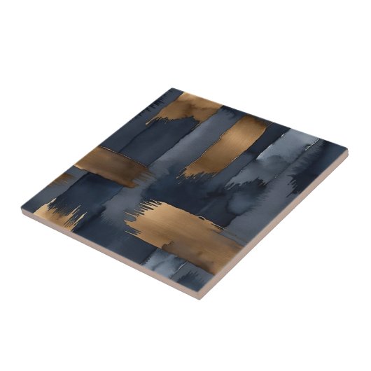 青銅抽象芸術 タイル (側面)