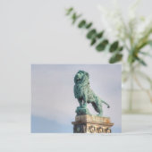 青銅獅子像 ポストカード (スタンド正面)