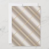 青銅素晴らしメタリック結婚ズ2招待状 招待状 (裏面)