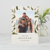 青銅色にされた枝|休日の写真カード シーズンカード (スタンド正面)