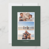 青銅色にされた枝|休日の写真カード シーズンカード (裏面)