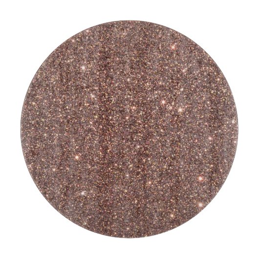 青銅色のグリッターの輝き カッティングボード (正面)