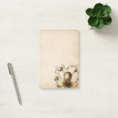 青銅色のタコはセピア色のSteampunk旅行を老化させました ポストイット (オフィス)