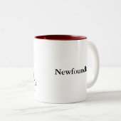 青銅色のニューファウンドランドによって得られるnewfsか。 マグ (正面右)