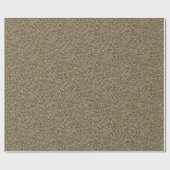 青銅色のフェイクなグリッター ラッピングペーパー (フラット)