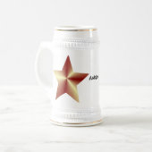 青銅色の星 ビールジョッキ (正面左)
