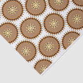 青銅色の曼荼羅のティッシュペーパー 薄葉紙 (詳細)