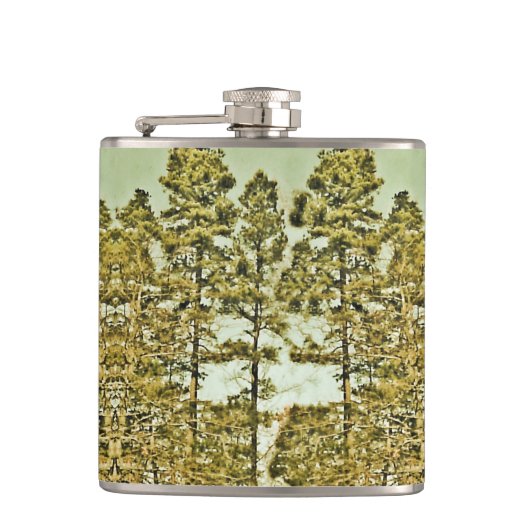 青銅色の木 フラスク (正面)