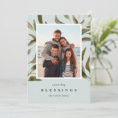 青銅色の枝 |ホリデーフォトカード シーズンカード (スタンド正面)