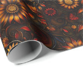 青銅色の秋 ラッピングペーパー (ロールコーナー)