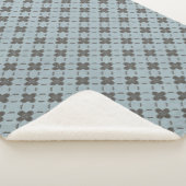 青銅色の花 シェルパブランケット (3/4)