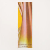 青銅色の ヨガマット (正面)