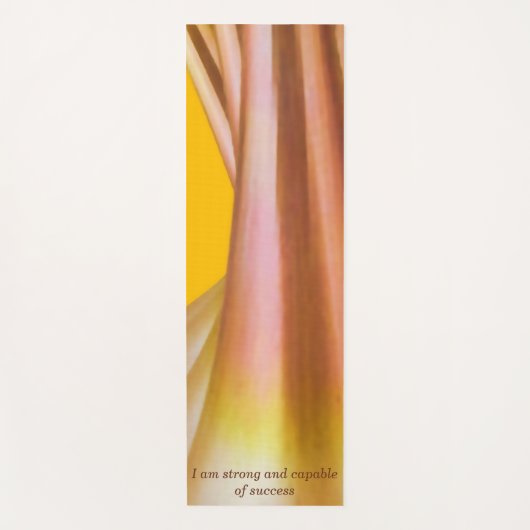 青銅色の ヨガマット (正面)