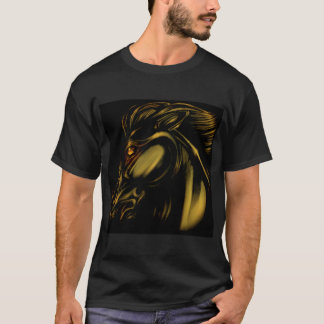 青銅色のGaron Whited Tシャツ