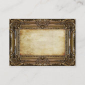 青銅色フレーム-名刺 名刺 (裏面)