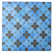 青銅花陶磁器タイル タイル (正面)