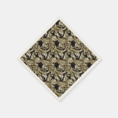 青銅葉製の スタンダードカクテルナプキン (角)