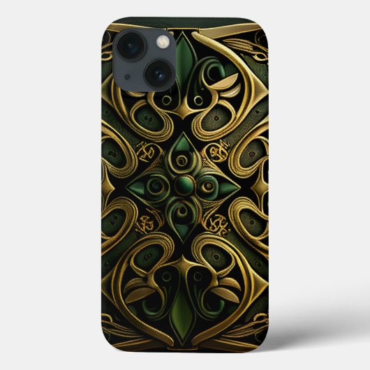 青銅装飾格子模様 Case-Mate iPhoneケース (裏面)