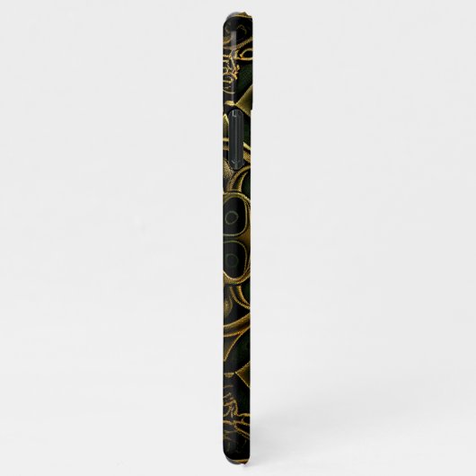 青銅装飾格子模様 iPhoneケース (右側)