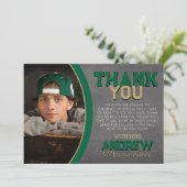 青銅製の黒板卒業サンキューカード 招待状 (スタンド正面)